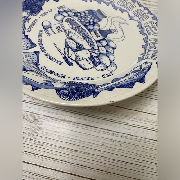 Fish and Chips Plate by John Buck - Picture 4 of 4